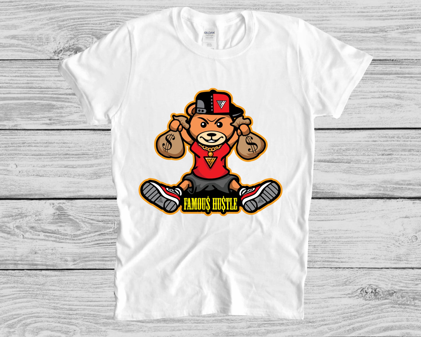 FAMOUS HUSTLE T-SHIRT