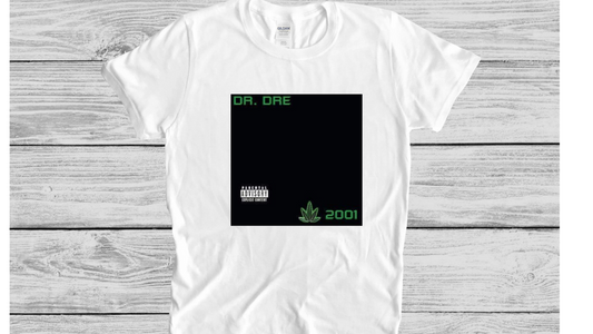 DR DRE THE CHRONIC 2001 & 1993 T-SHIRT