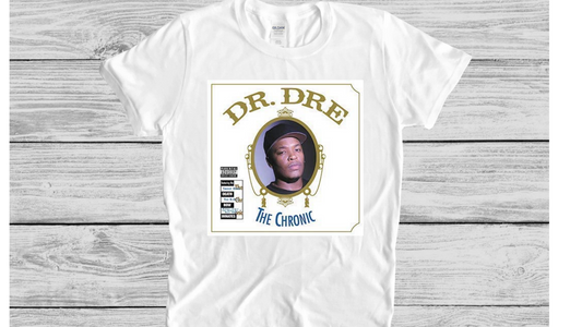 DR DRE THE CHRONIC 2001 & 1993 T-SHIRT