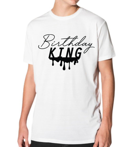 BIRTHDAY KING T-SHIRT
