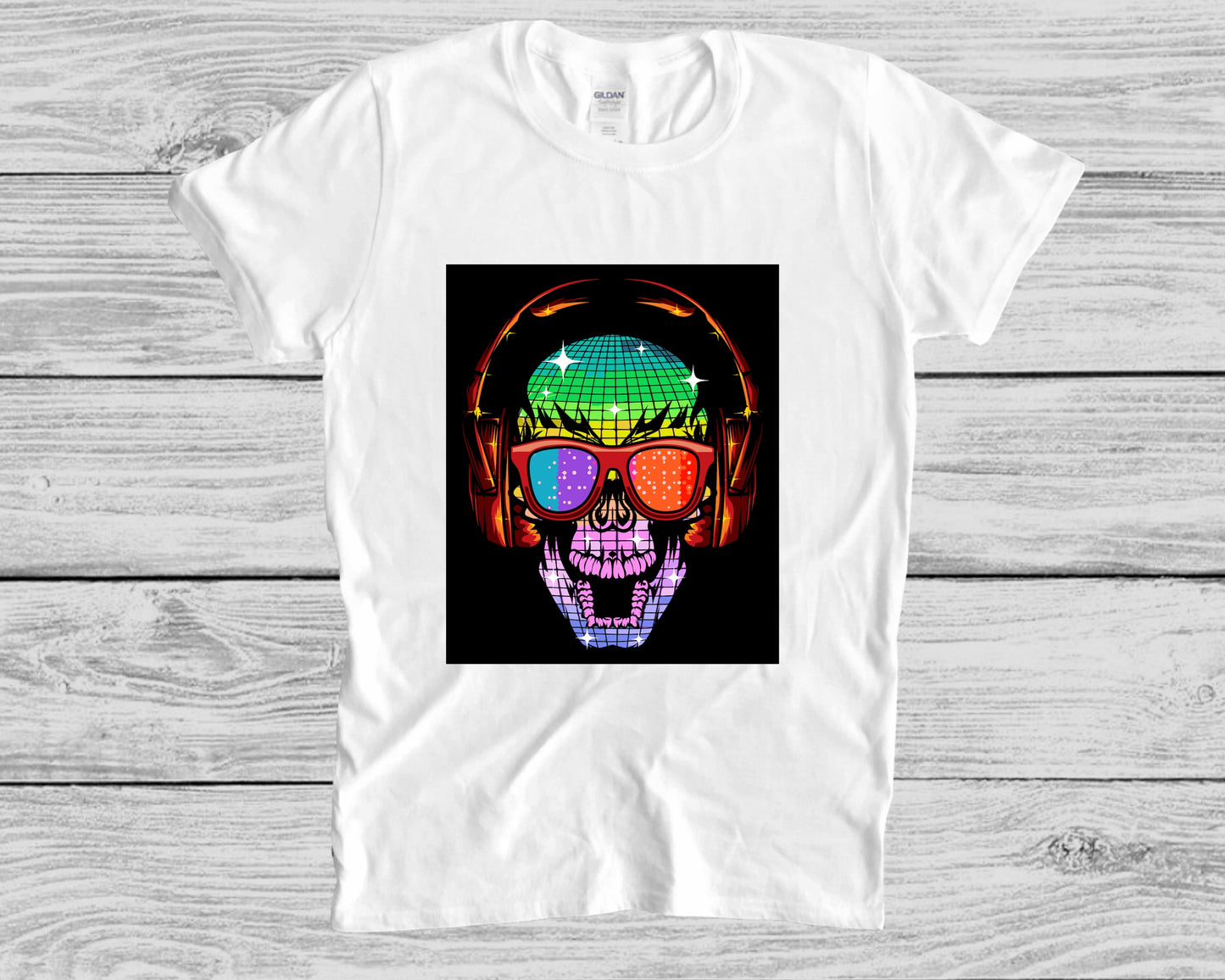 HEADPHONE SKELETON T-SHIRT
