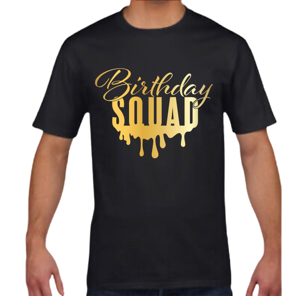 BIRTHDAY SQUAD T-SHIRT
