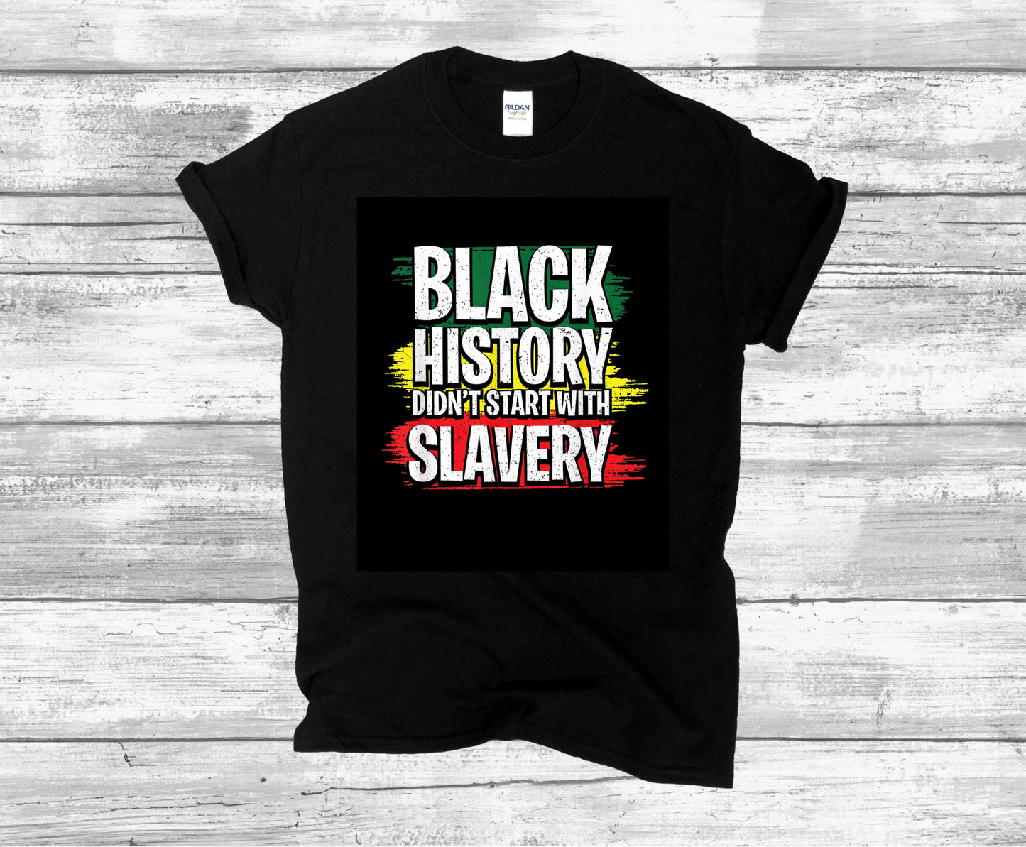 DIDNT START WITH SLAVERY T-SHIRT