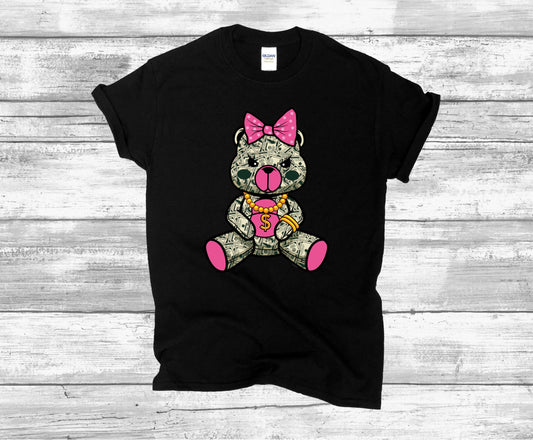 PINK SHE BEAR T-SHIRT