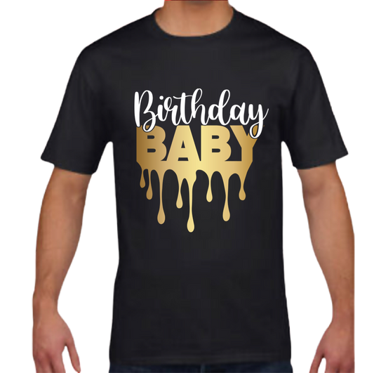 BIRTHDAY BABY T-SHIRT