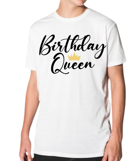 BIRTHDAY QUEEN T-SHIRT