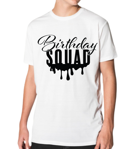 BIRTHDAY SQUAD T-SHIRT