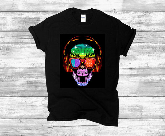 HEADPHONE SKELETON T-SHIRT