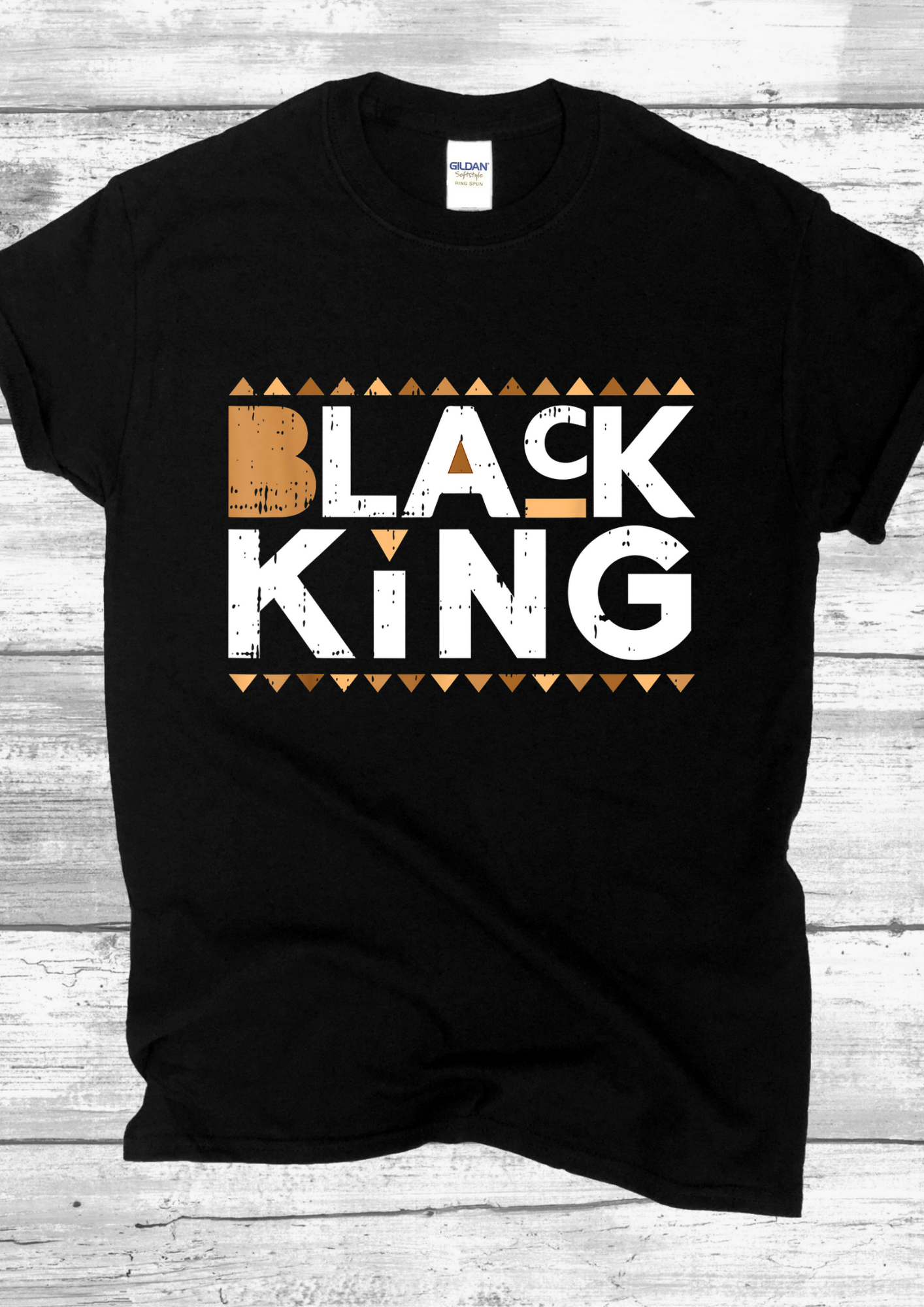 BLACK KING T-SHIRT.