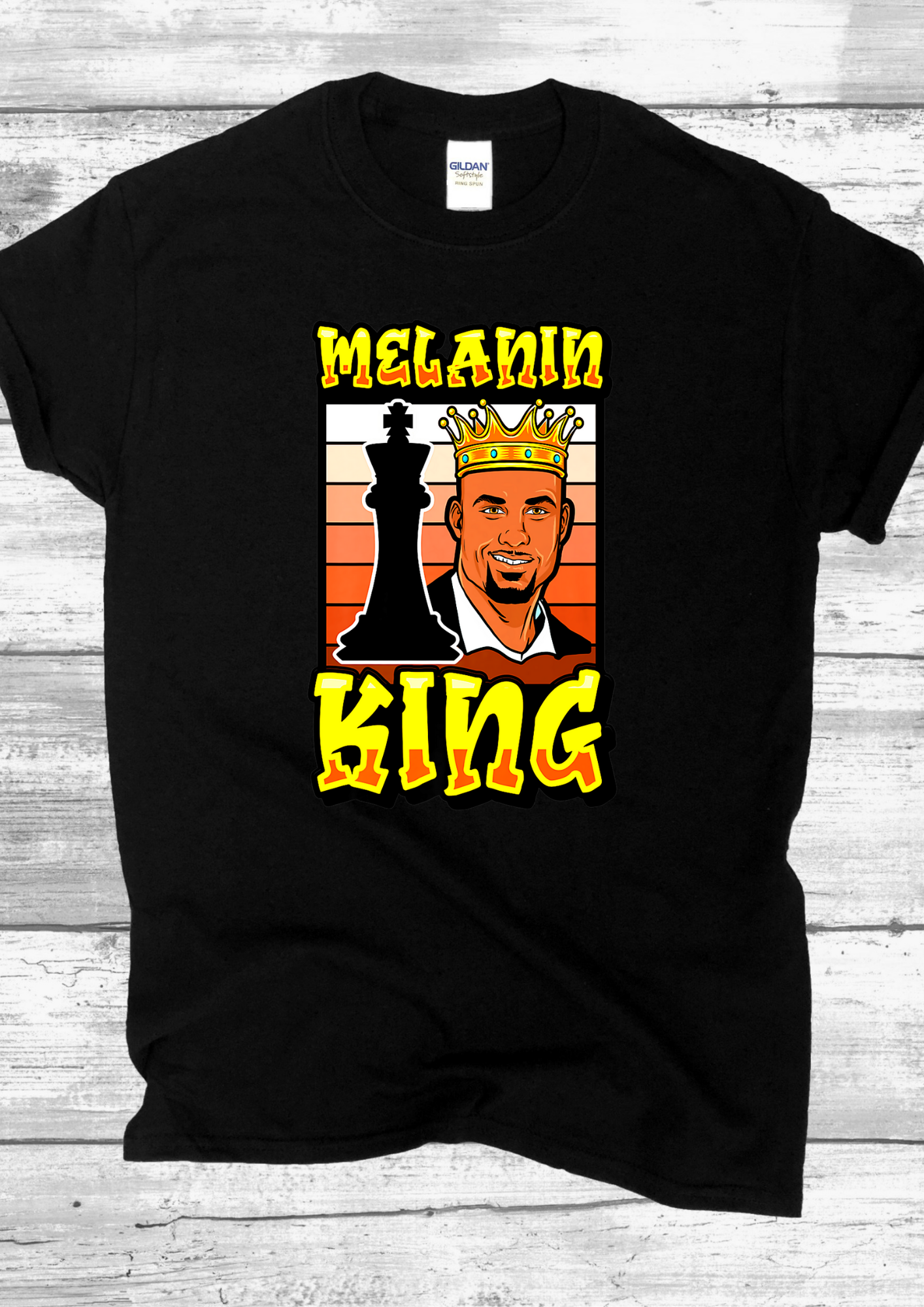 MELANIN KING T-SHIRT.