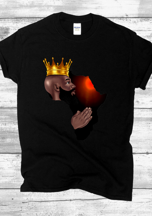 BLACK KING T-SHIRT.