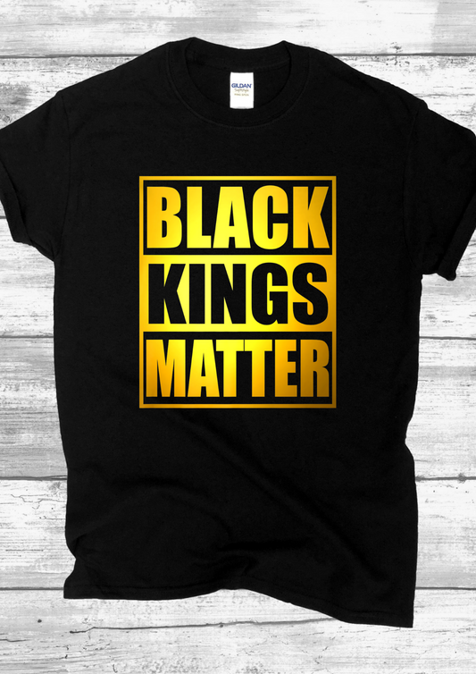 BLACK KINGS MATTER T-SHIRT.