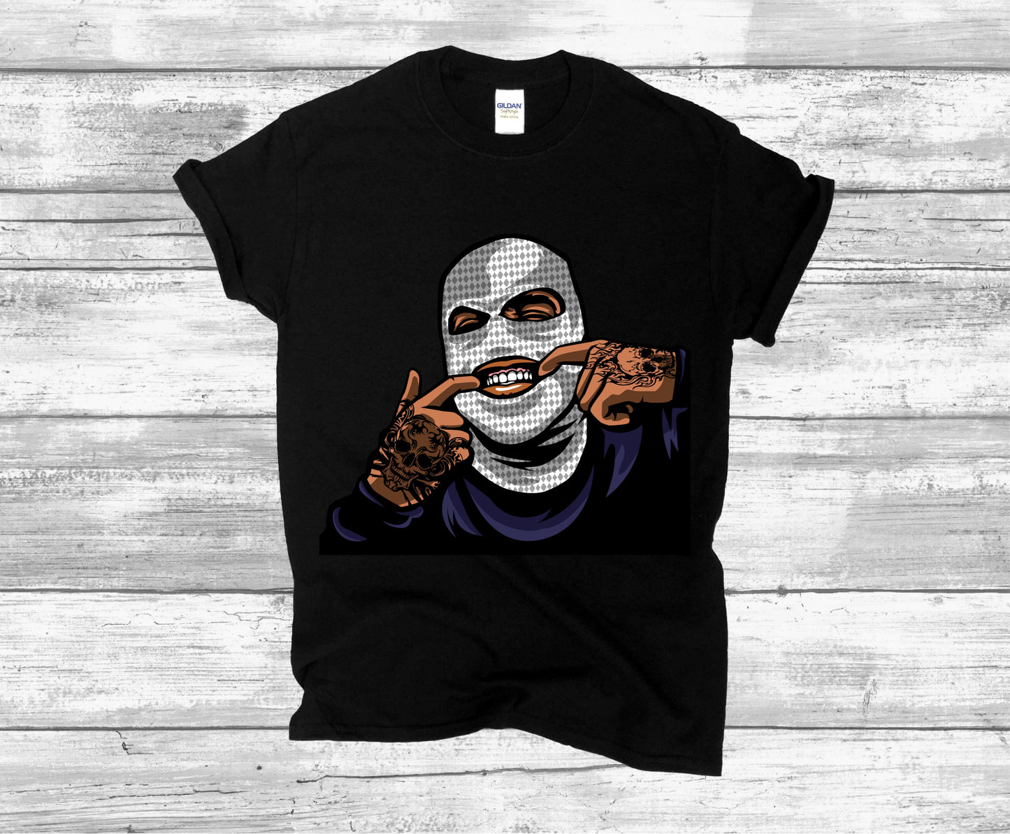 SKI MASK T-SHIRT