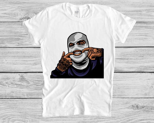 SKI MASK T-SHIRT